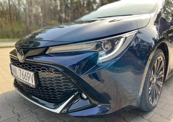 Toyota Corolla cena 104999 przebieg: 54073, rok produkcji 2021 z Stepnica małe 781